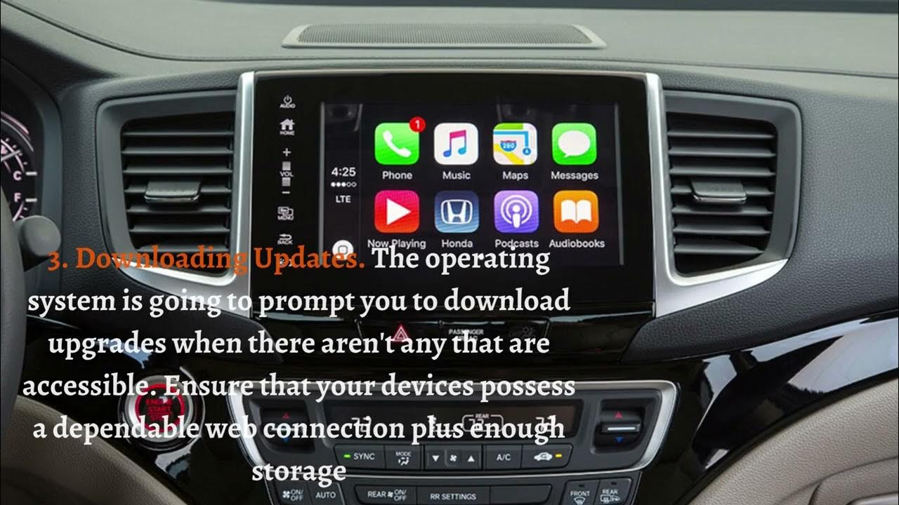 How To Update Honda Ridgeline GPS Update for Navigation Better | Honda