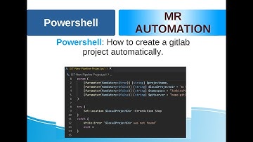 PowerShell - Gitlab repository creation