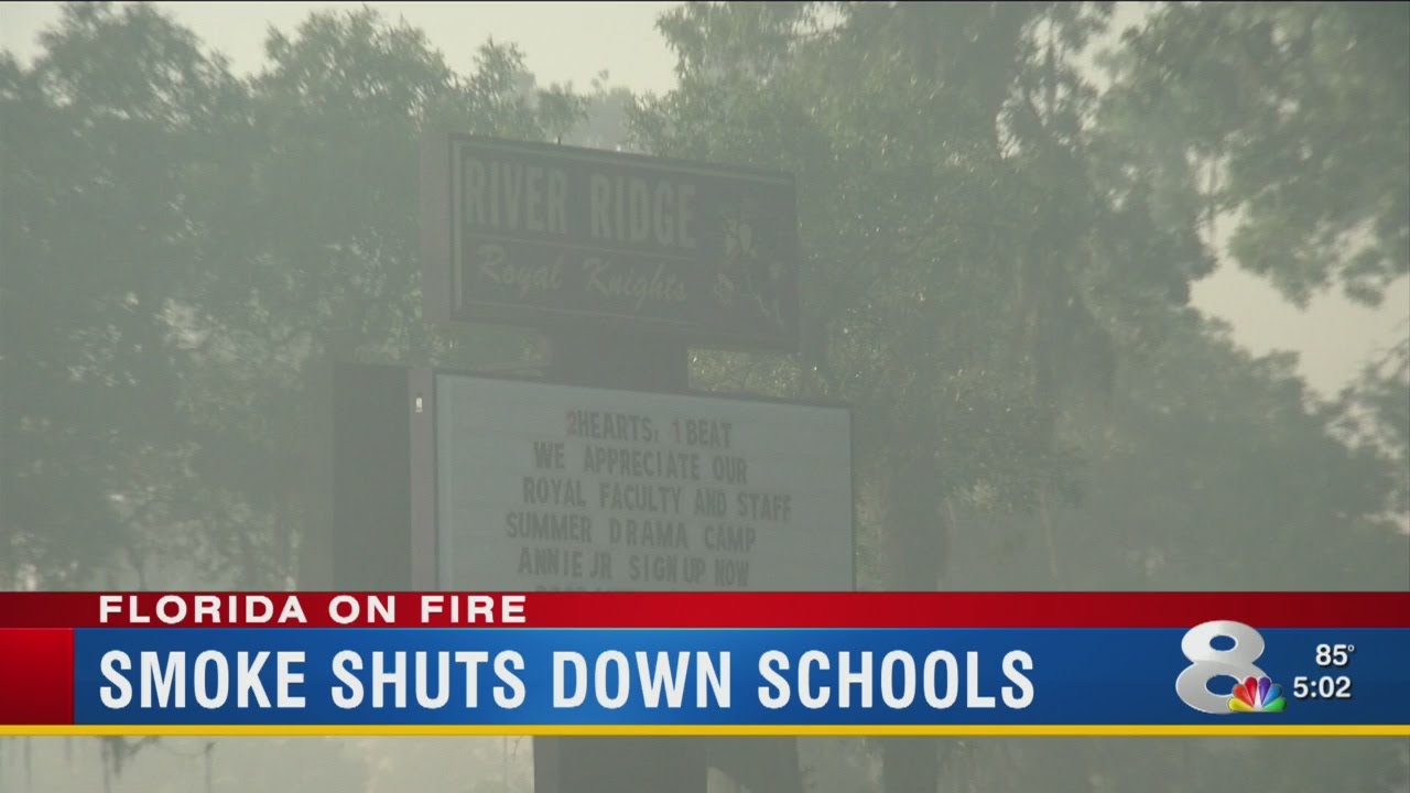 Hundreds of Pasco County students sent home after brush fire smoke ...