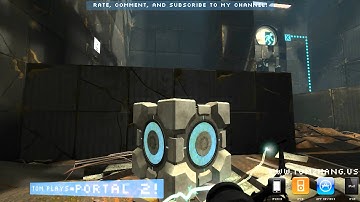 Portal 2 Official Gameplay Walkthrough Highest Resolution Settings (PART 1) HD