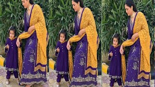 25+ Mother-Daughter Punjabi Suits Design Ideas #2021