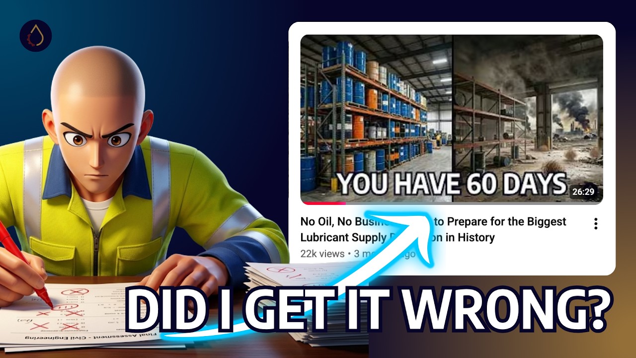 Lubricant Supply Chain Update - What I Got Right & Wrong
