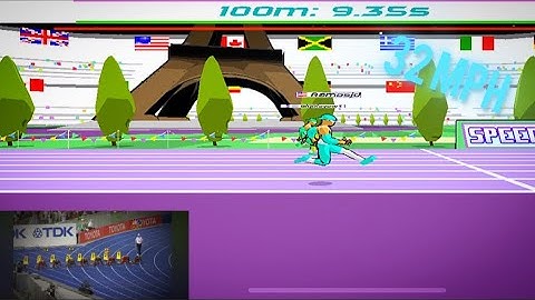 How to MASTER The 100 Meter Dash In speed stars