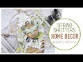 Spring Shutters - Mixed Media Tutorial