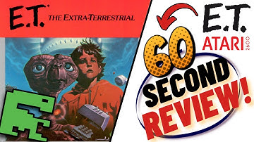 E.T. The Extra-Terrestrial Review (Atari 2600) Worst Game Ever Made?