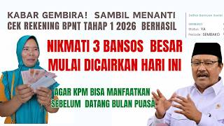 Download Lagu KABAR GEMBIRA! Sambil Cek Rekening BPNT Tahap 2, Nikmati 3 Bansos Ini Langsung Cair 2026 MP3