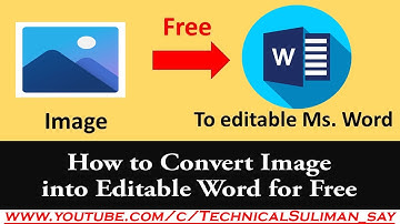 How to Convert Image to Text in Microsoft Word Tutorial Urdu/Hindi