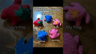 Sewing Frogs with my Family! #frogs #toads #amphibians #sewing #crafting #plushies