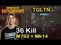 TGLTN - 36 Kills (M762+Mk14) - Miramar - Solo VS Squad - PUBG HIGHLIGHTS - NEW WORLD RECORD