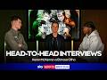HEAD-TO-HEAD INTERVIEWS! | Aaron McKenna vs Etinosa Oliha