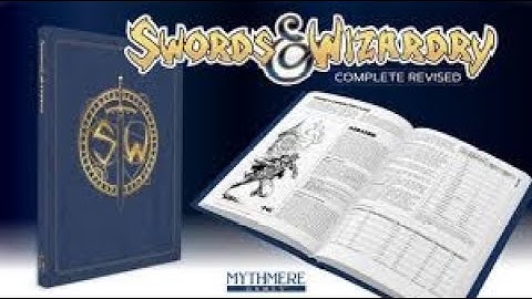 Swords & Wizardry RPG system brief review