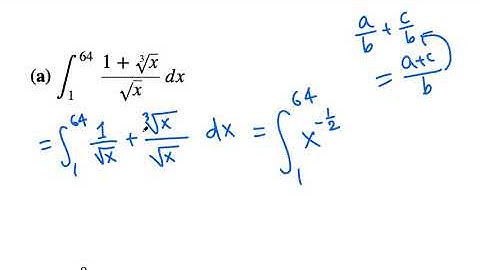 Calculus I: Definite Integral (involving a fraction of root functions)