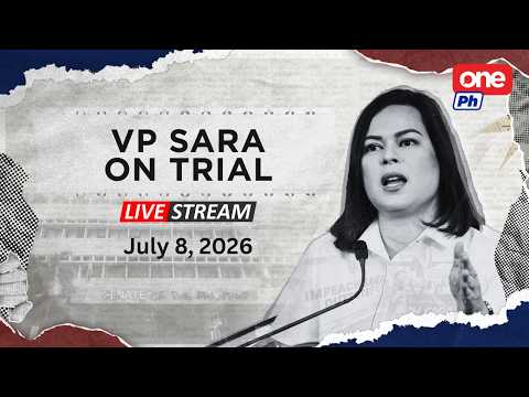 LIVE | Vice Pres. Sara Duterte Impeachment Trial Day 3 (July 8, 2026) #VPSaraOnTrial