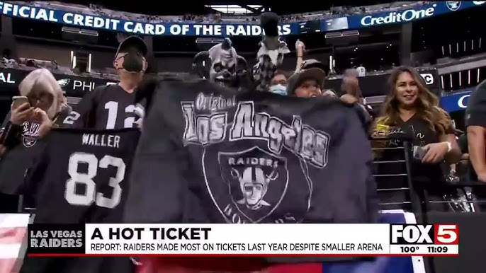 Raiders release schedule, home game ticket prices among hottest in Las Vegas  