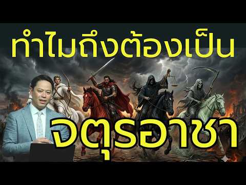 ทำไมถึงต้องเป็นจตุรอาชา | Why the Four Horsemen? | อ.สตีฟ ช็อคโกลานตี้ | Pastor Steve Cioccolanti