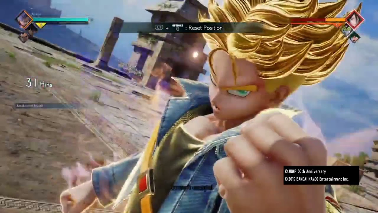 jump force/ trunks combos