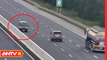 Đi ngược chiều trên cao tốc, nữ tài xế bị phạt 17 triệu đồng, tước giấy phép lái xe 6 tháng | ANTV