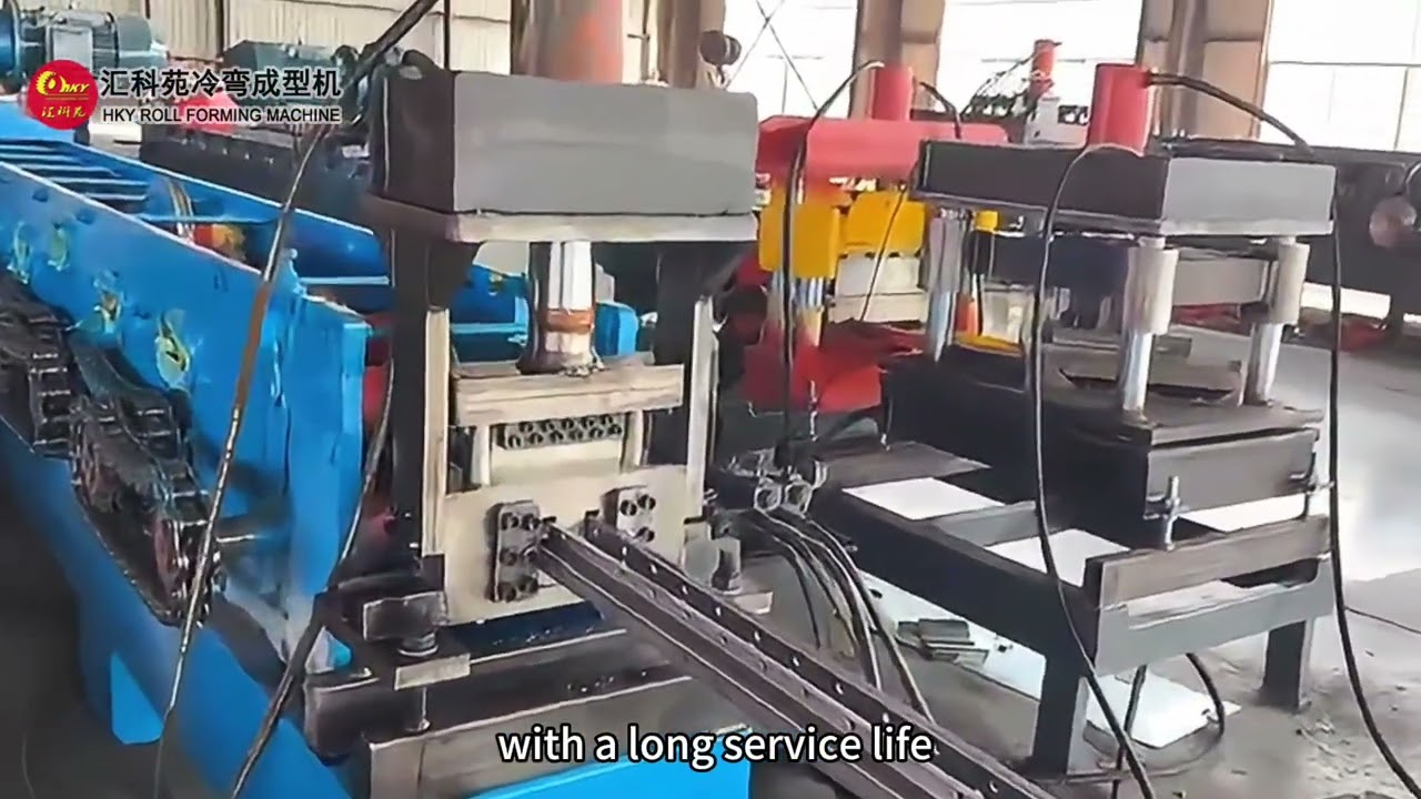 storage shelves roll forming machine