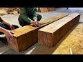 Largest 2024 Mr Van Woodworking Upgrade Luxury Red Hardwood Furniture Projects // Incredible Design