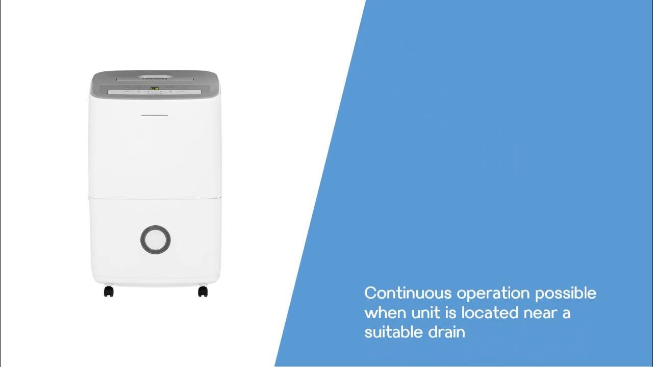 Frigidaire FFAD3033R1 Dehumidifier Review 30 Pint YouTube