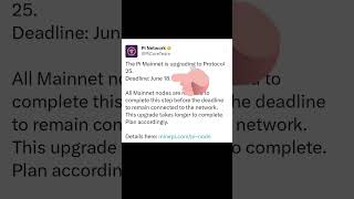 The Pi Mainnet Upgrade Protocol 25