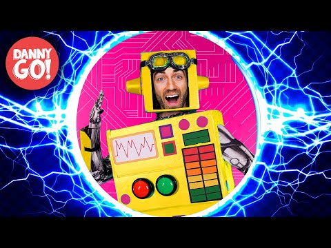 The Robot Dance ⚡️HYPERSPEED REMIX⚡️/// Danny Go! Songs for Kids