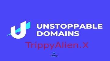 We Got TrippyAlien.X Domain from  Unstoppable Domains✔️
