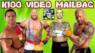 K100 Video Mailbag - episode 172: CM Punk, British Bulldog, Batista, Ryback & more
