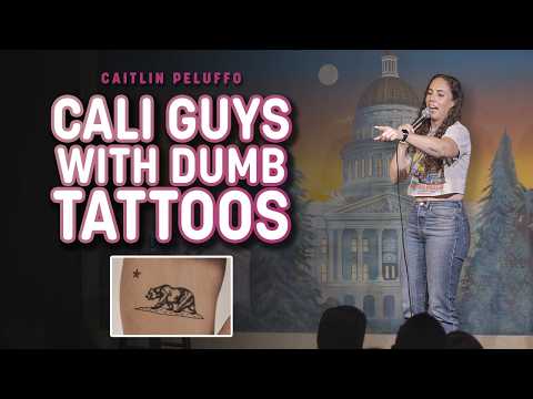 Guys in California Have Dumb Tattoos | Crowdwork with Caitlin Peluffo