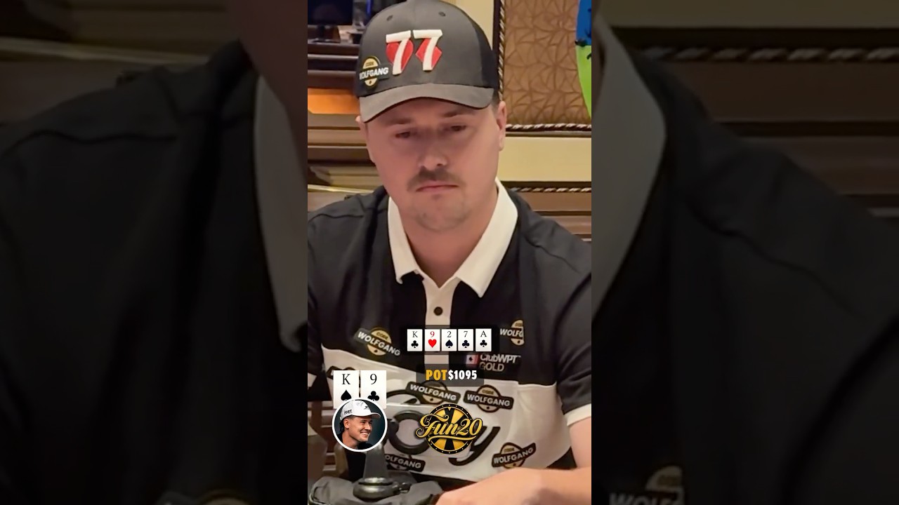 Wolfgang Trapping Got Trapped  #poker #shorts  #challenge