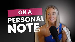 On A Personal Note - LiftingLindsay More Than Fitness Podcast Episode 108
