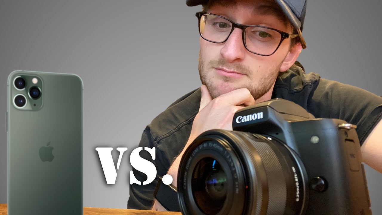 Efterår skære Blæse Canon M50 vs iPhone - Do you Really Need a Dedicated Camera? - YouTube