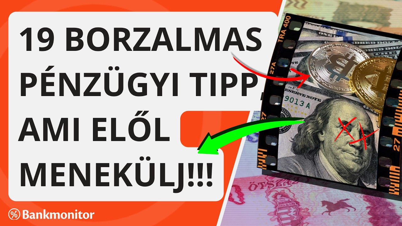 19 Borzalmas Pénzügyi Tipp, Ami Elől Menekülj!