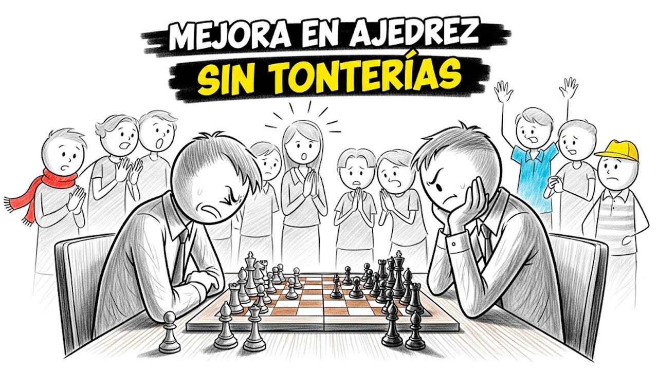 Cómo mejorar realmente en ajedrez: una guía sin tonterías