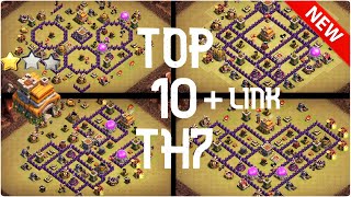 *TOP 10* BASE (TH7) Town Hall 7 Bases + With Link 2020 | TH7 Best Bases | ​​Clash of Clans