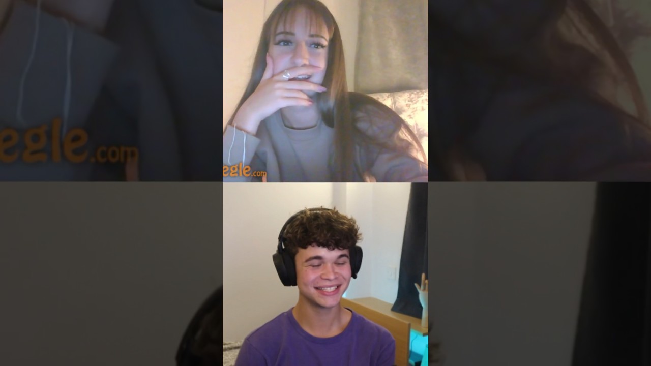 Shark Rizz worked! #funny #omegle #rizz