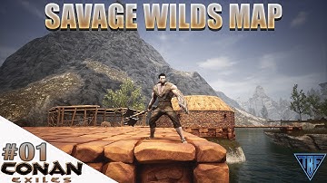 Fresh start Conan Exiles Community Server E01 Savage Wilds Map Conan in 2025!