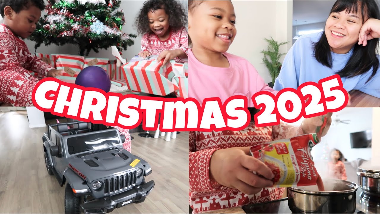 CELEBRATE CHRISTMAS WITH US! Wrapping Presents, Cooking, Shopping And Christmas Lights ✨