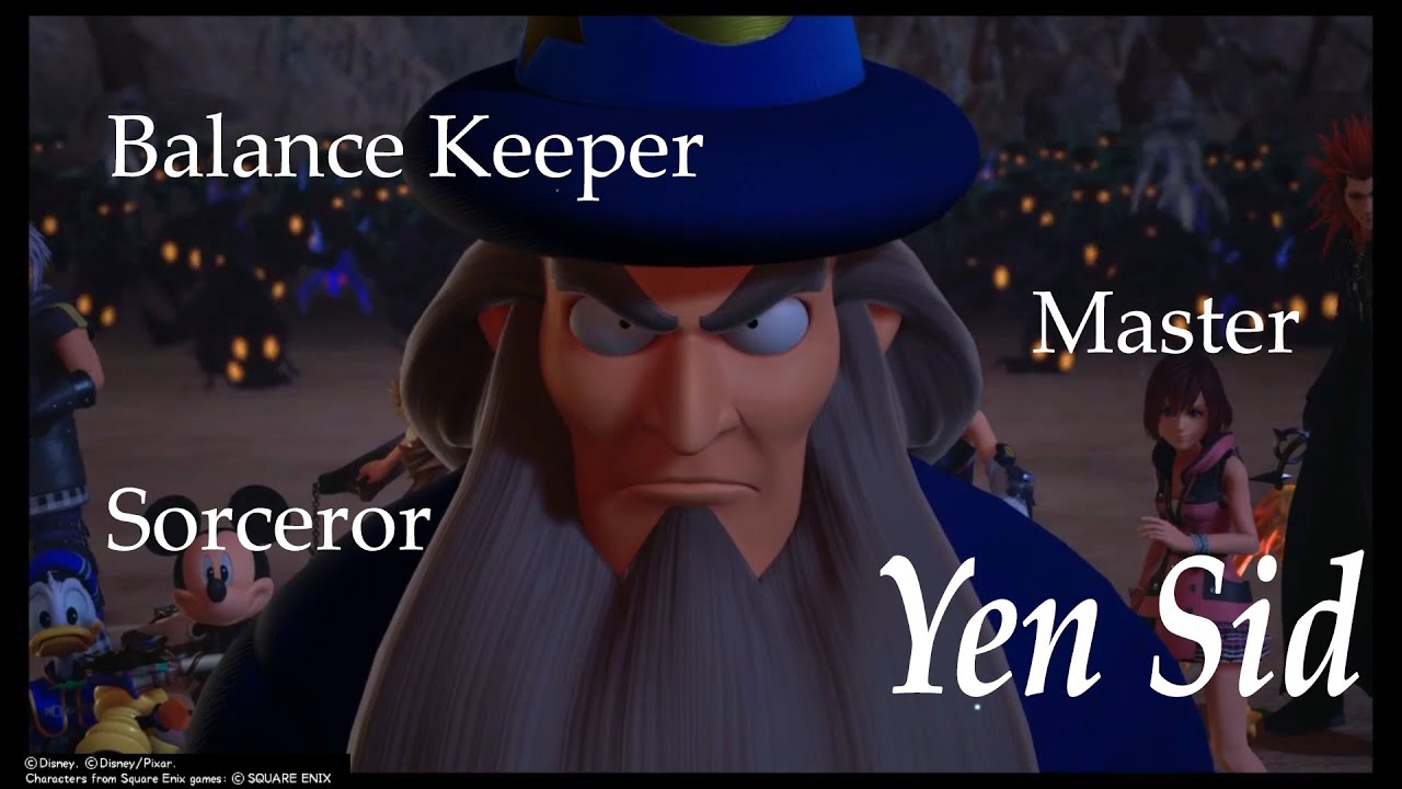 Yen Sid [ALL CUTSCENES] | Kingdom Hearts Series THE MOVIE