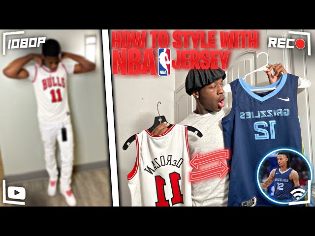 HOW TO STYLE NBA JERSEYS TUTORIAL w/ OUTFITS STREETWEAR 2020 