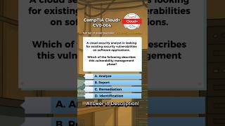 CompTIA Cloud+ (CV0-004) Exam-Style Practice Question 2026