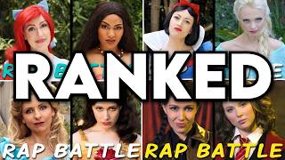 Ranking EVERY Princess Rap Battle (Whitney Avalon)