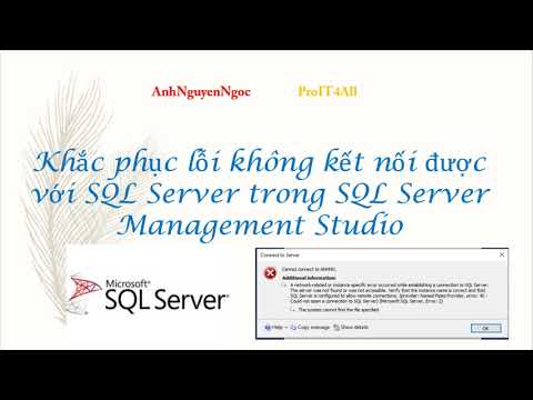 Video: Làm cách nào để kết nối với SSMS?