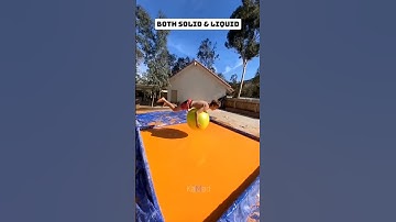 Non-Newtonian Fluid | #science #shorts