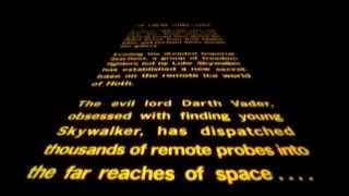 Star Wars Episode V Opening Crawl w/ Flash Gordon 1936 score