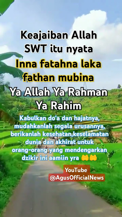 Inna Fatahna Laka Fathan Mubina #shorts #videoshort #dzikir #quotes #foryou