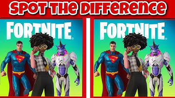 Fortnite Chapter 2 Season 7 - Invasion | Spot the Difference | Can you find them all? | 99% fail