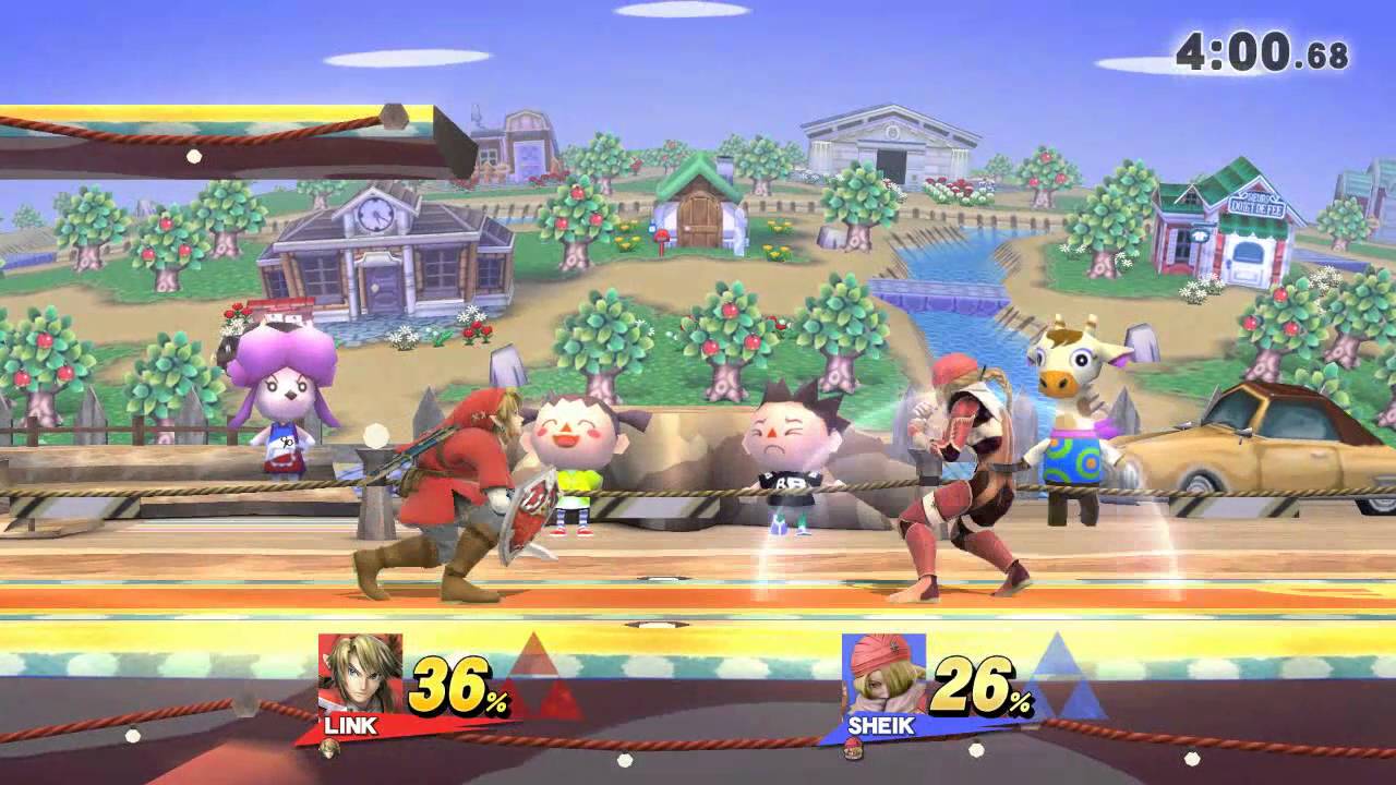 Nimious (Link) Vs. HamOnRye (Sheik) SSB4 Friendlies Match 39 super smash bros. characters