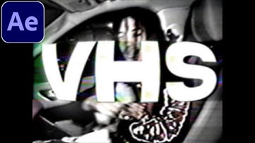 How To Make An Easy VHS Effect In After Effects (NO PLUGINS)