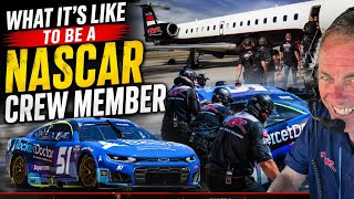 I SPENT A WEEKEND INSIDE A NASCAR TEAM... THIS WAS WILD!!!
